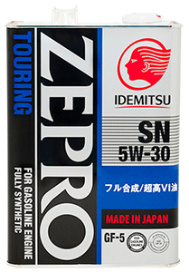 Зимнее моторное масло марки Idemitsu