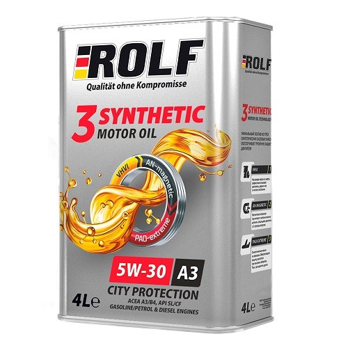 ROLF 3-SYNTHETIC  SAE 5W-30 ACEA A3/B4