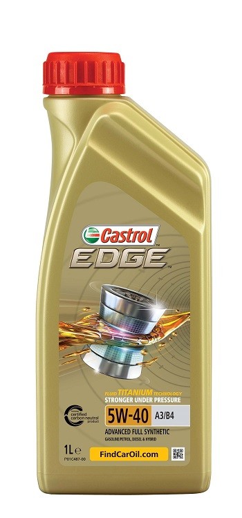 Castrol EDGE 5w40 А3/В4, 1 л.