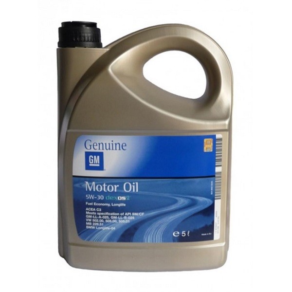GM Dexos2 5W-30 Моторное масло 93165557