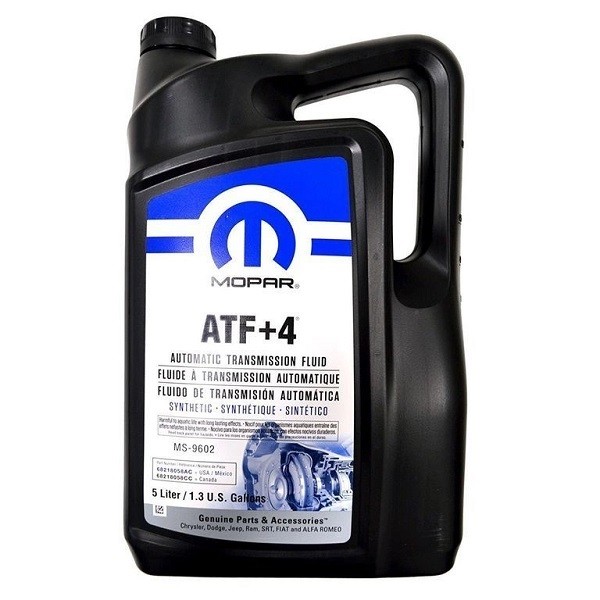 Трансмиссионное масло Mopar ATF+4, 5 л.