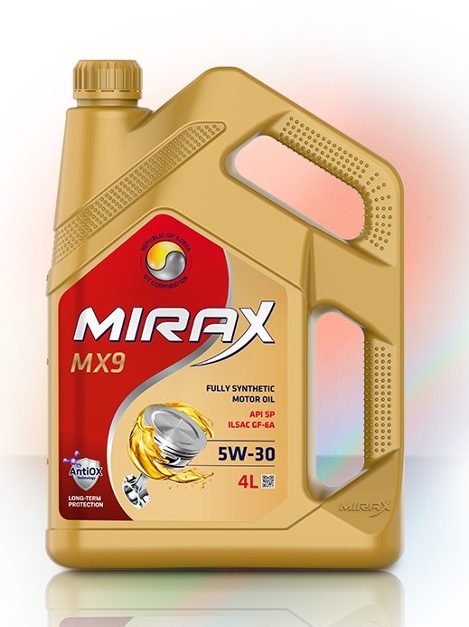 Mirax MX9 SAE 5W-30 API SP, ILSAC GF 6A, 4л