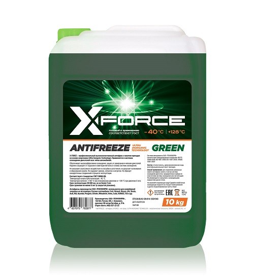Антифриз X-FORCE зелёный