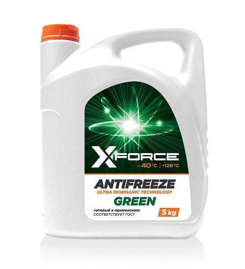 Антифриз X-FORCE зелёный
