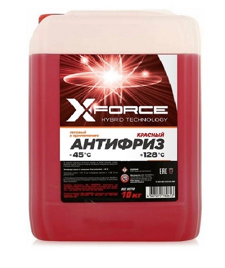 Антифриз X-FORCE красный