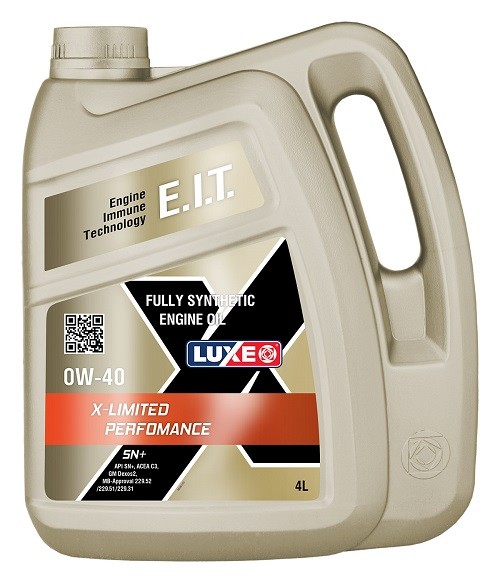 LUXE X-LIMITED PERFORMANCE 0W-40 SN+