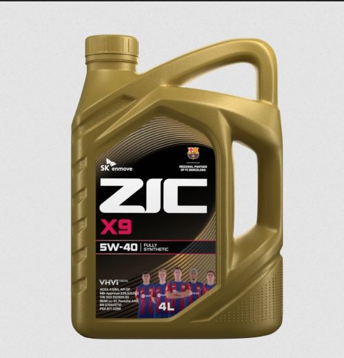 ZIC X9 5W-40 Моторное масло 4 литра