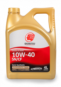 IDEMITSU SN/CF 10W40 Масло моторное полусинтетическое