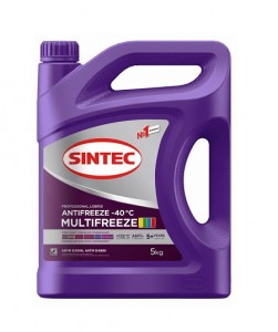 Sintec ANTIFREEZE Multifreeze violet (-40) 5кг