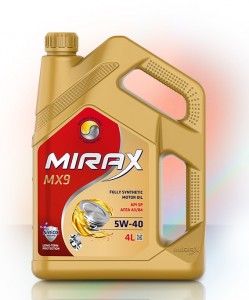 MIRAX MX9 SAE 5W-40 API SP, ACEA A3/B4, 4л