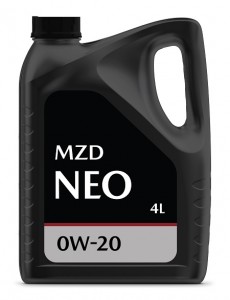 Моторное масло MZD NEO 0W20 синтетическое, 4 л.