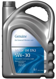 Geniune Motor Oil for General Motors Cars DX2 SAE 5w-30