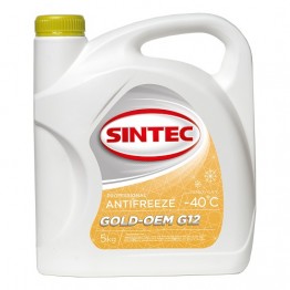 Sintec ANTIFREEZE GOLD G12+ (-40) 5кг
